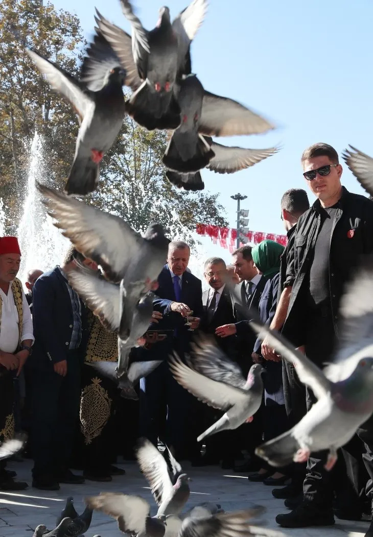 Başkan Erdoğan'a Eyüp Sultan’da sevgi seli