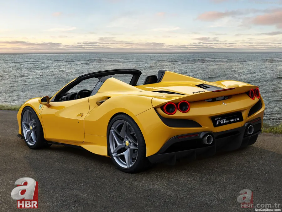 2020 Ferrari F8 Spider tanıtıldı! Ferrari F8 Spider motor ve donanım özellikleri... 8