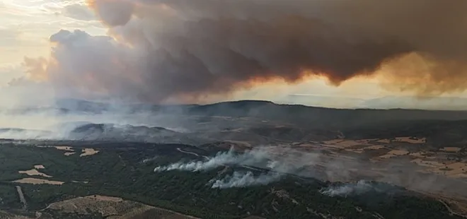 Gelibolu’daki yangın kontrol altında