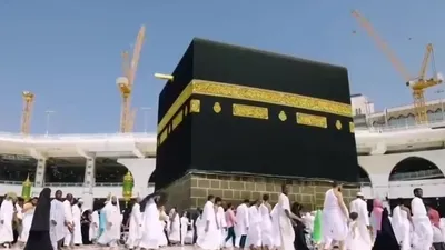 Milyonlarca Hacı adayı Kabe’ye kavuştu