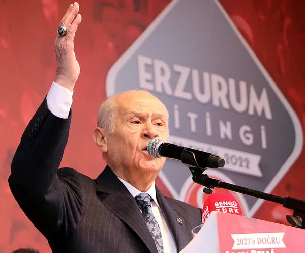 Son dakika: MHP Genel Başkanı Devlet Bahçeli’den Erzurum’da 2023’e doğru aday belli karar net mitingi
