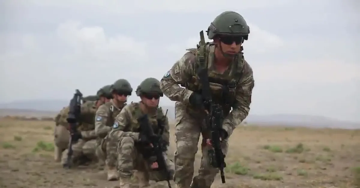 MSB'den TurAz Kartalı Tatbikatı paylaşımı