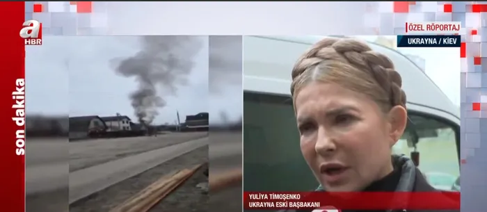 Ukrayna eski Başbakanı Yuliya Timoşenko A Haber’de dünyaya çağrıda bulundu - 2