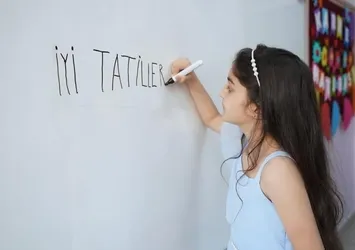 Erzincan'da karne töreni