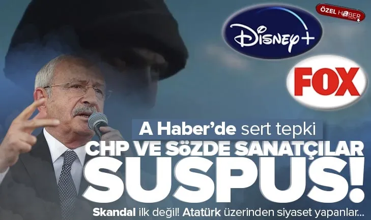 CHP ve sanatçılar Disney Plus’a neden sessiz?