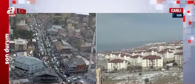 Devlet 1 yılda yeni konutlar inşa etti! 2011 Van depreminin yaraları 1 yıl içinde sarıldı