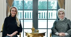 Emine Erdoğan Nilden Erhürman ile görüştü!