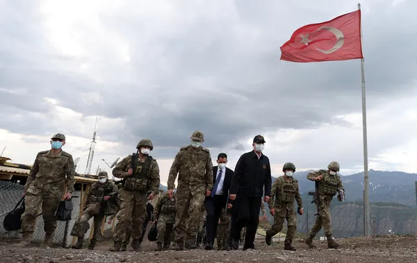 Son dakika: Milli Savunma Bakanı Hulusi Akar Irak’ın kuzeyinde