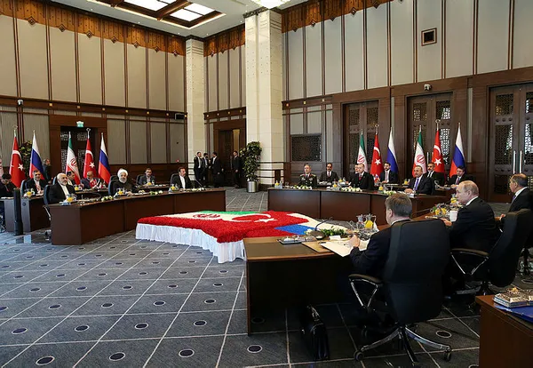 Son dakika: Erdoğan, Putin ve Ruhani’den kritik zirve