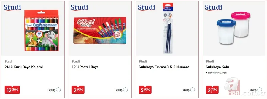 BİM okul eşyaları ne zaman gelecek? BİM kırtasiye malzemeleri, okul çantaları, defter, kalem fiyatları belli oldu 13