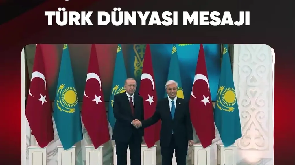 BAŞKAN ERDOĞAN'DAN TÜRK DÜNYASI MESAJI