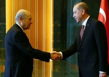 Erdoğan ve Bahçeli görüşecek