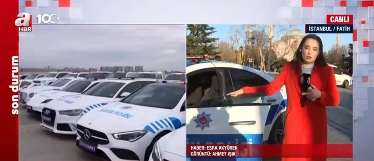 Çökertilen çetelerin lüks araçları polis arabası oldu! Artık suç örgütünün değil milletin hizmetinde