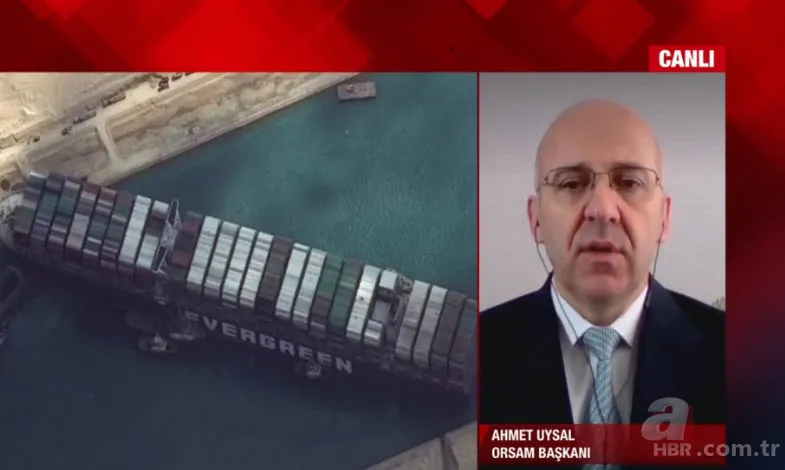 Süveyş Krizi kime yaradı? Süveyş kanalı neden önemli? ORSAM Başkanı Ahmet Uysal A Haber'de değerlendirdi 1