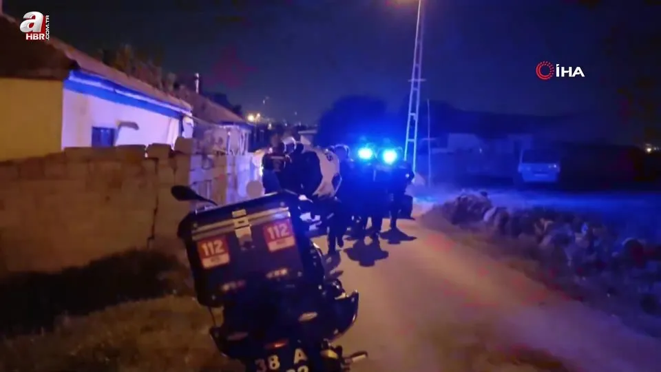 Kayseri’de ihbara giden polis otosuna saldırı: 1 gözaltı