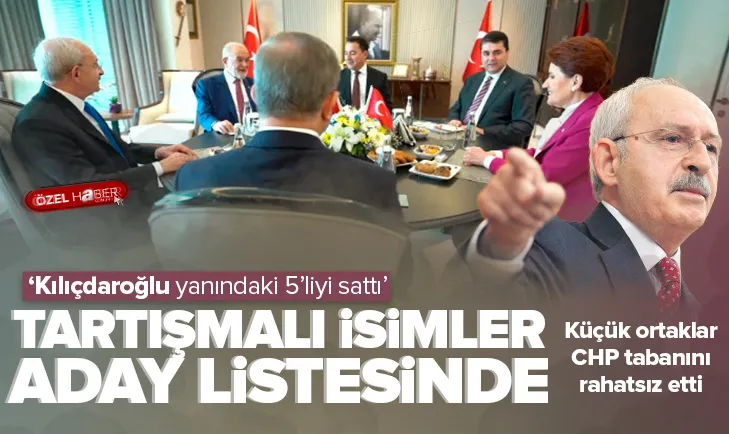 CHP milletvekili aday listesi belli oldu