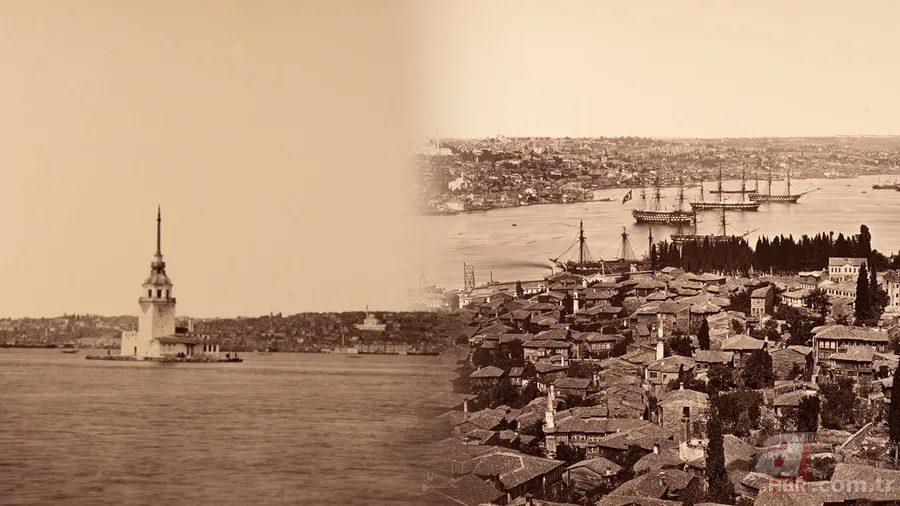 İstanbul'u hiç böyle görmediniz! 1860'lı yıllardan eşsiz görüntüler... 1