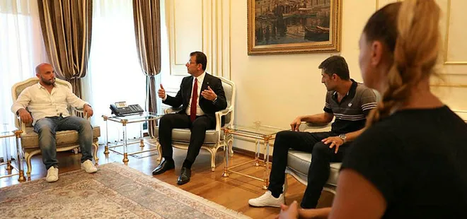 Ekrem İmamoğlu hakkını arayan işçilerle alay etti