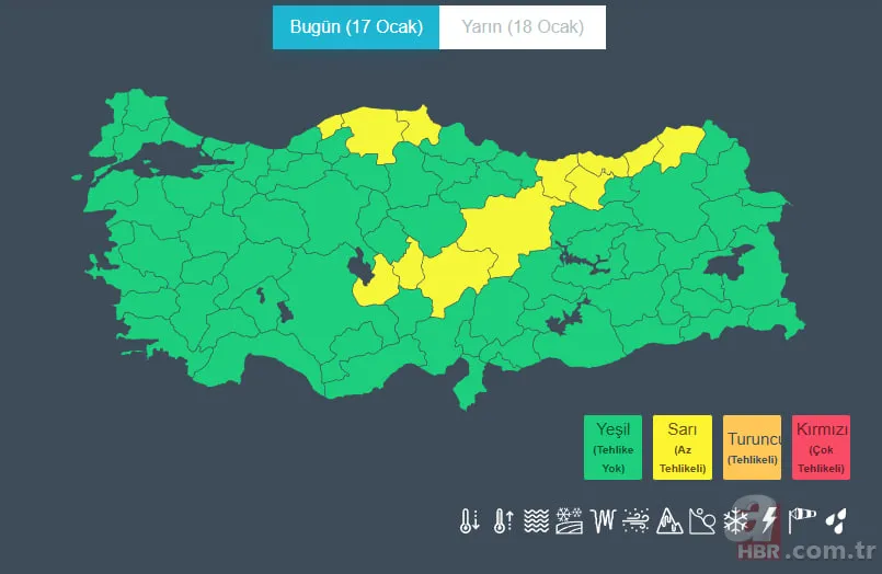 Bakanlık ve MGM uyardı: 12 ilde sarı kodlu alarm! İstanbul'da kar yağışı başladı 18