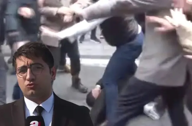 A Haber muhabirinin saldırıya uğradığı olaydaki kişi Ekrem İmamoğlu’nun adamı çıktı