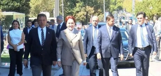 CHP’li İBB Başkanı Ekrem İmamoğlu Meral Akşener’i tören mangasıyla karşıladı! CHP’de gözler Kılıçdaroğlu’na çevrildi