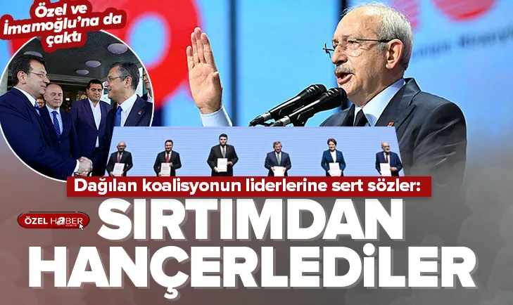 Kılıçdaroğlu: Sırtımdaki hançerlerle seçime girdim