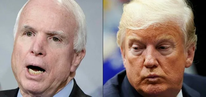 Donald Trump, Beyaz Saray’ın McCain açıklamasını engellemiş