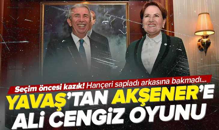 Mansur Yavaş Meral Akşenere kazık attı itirafı!