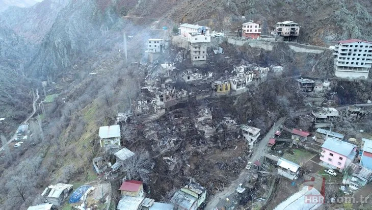 Artvin’de köy yangını! Felaketin boyutu gün ağarınca ortaya çıktı