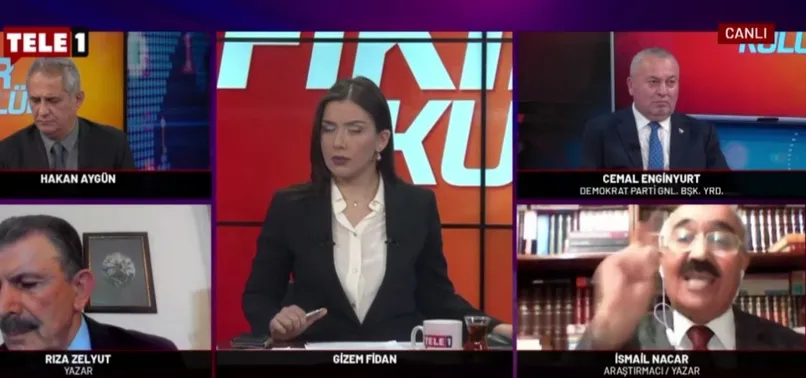 Tele 1'in konuğu 6'lı masaya 'Amerikan projesi' dedi: Apar topar yayından alındı