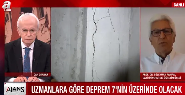 İstanbul depremi ne zaman olacak? Prof. Dr. Süleyman Pampal’dan A Haber’de flaş uyarı! İstanbul Depremi kaç büyüklüğünde?