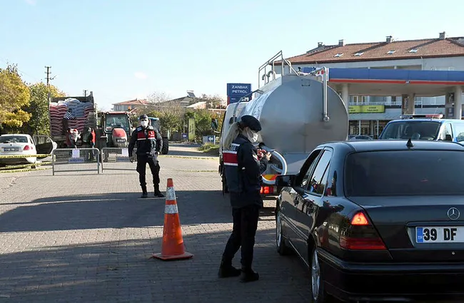 Kırklareli'de 650 haneli bir köy karantinaya alındı - 1