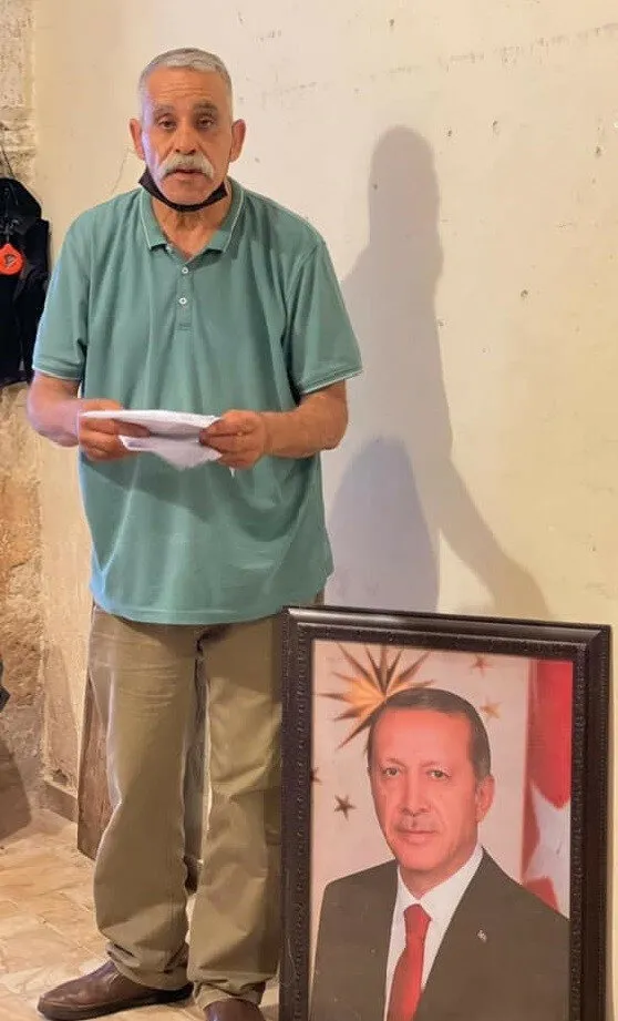 İşgalci İsrail güçlerinin Başkan Erdoğan korkusu! Resmini dükkanına asan Filistinliye para cezası kesildi - 1
