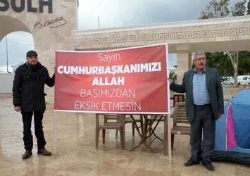 Celal Kılıçdaroğlu'ndan Cumhurbaşkanı Erdoğan’a övgülü pankart