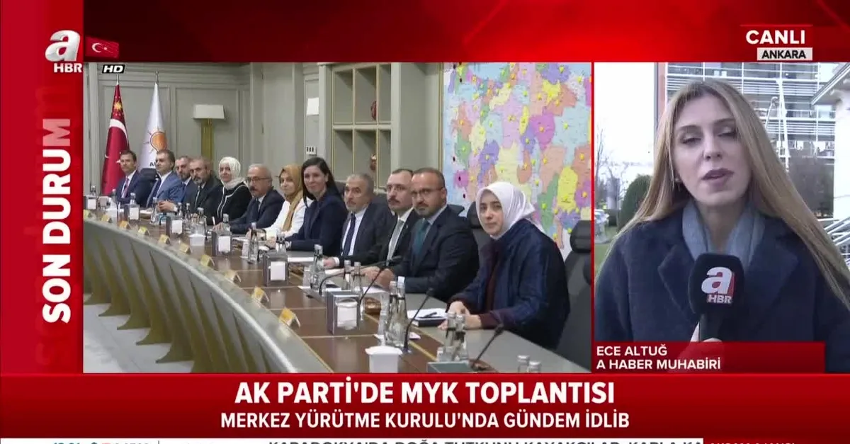 AK Parti MYK Başkan Erdoğan'ın başkanlığında toplandı! Masada hangi konular var?