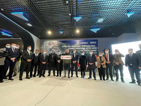 İstanbul Havalimanı-Gayrettepe Metro Hattı'nda test sürüşü yapıldı! Bakan hizmet için tarih verdi - 13