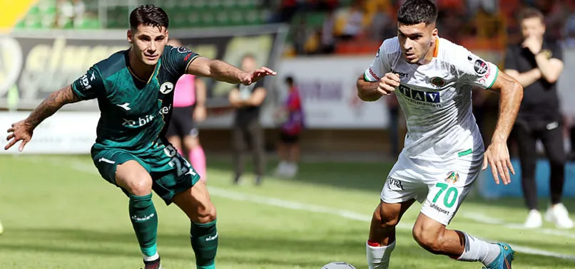 Alanyaspor ile Giresunspor yenişemedi! Alanyaspor-Giresunspor 1-1