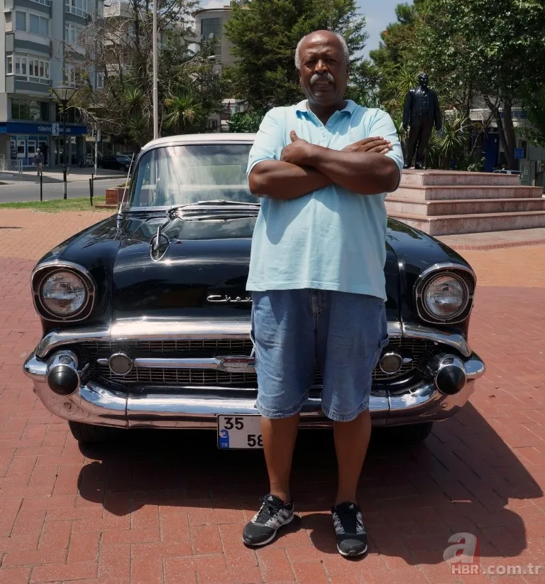 1967 model klasik Chevrolet'e gözü gibi bakıyor 6