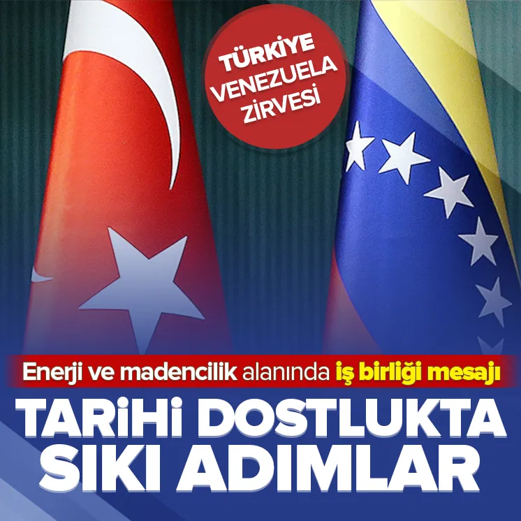 Bakan Bayraktar Venezuela Devlet Başkanı ile görüştü