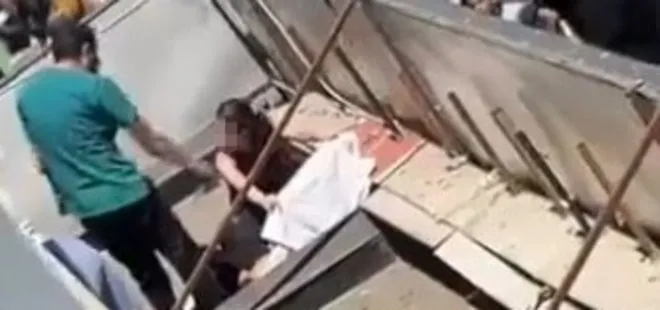 Kocaeli’de 4. kattan atlayan kadın sundurmaya düştü!