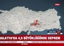 Malatya’da 4,5 büyüklüğünde deprem | SON DEPREMLER