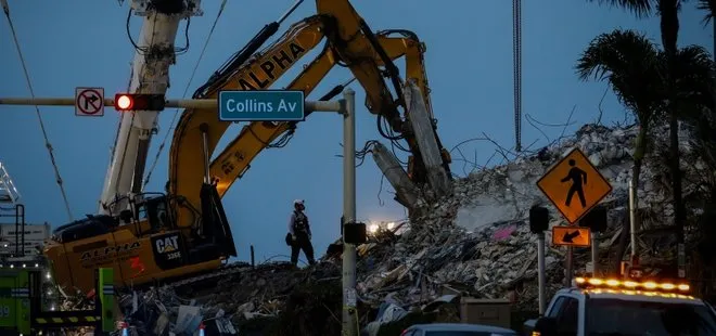 Miami’de çöken 13 katlı binada ölü sayısı arttı