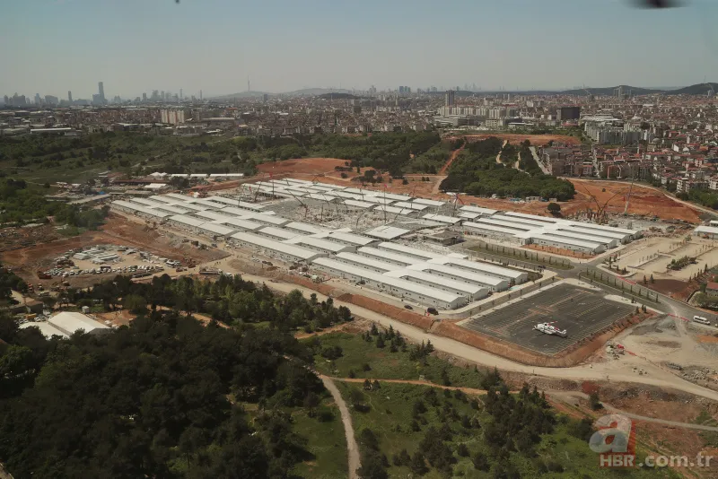 Başkan Erdoğan Sancaktepe ve Yeşilköy'deki pandemi hastanelerini inceledi 21