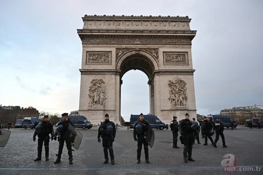 Fransa'da son dakika gelişmesi! Paris'te hayat durdu, gösteriler sürüyor 25