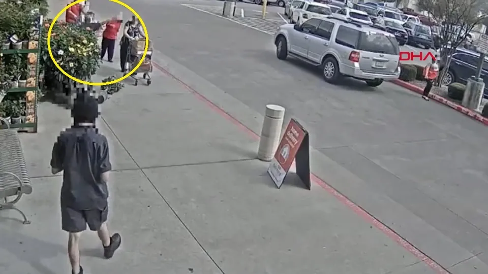 88 yaşındaki kadına yumruklu saldırı |Video