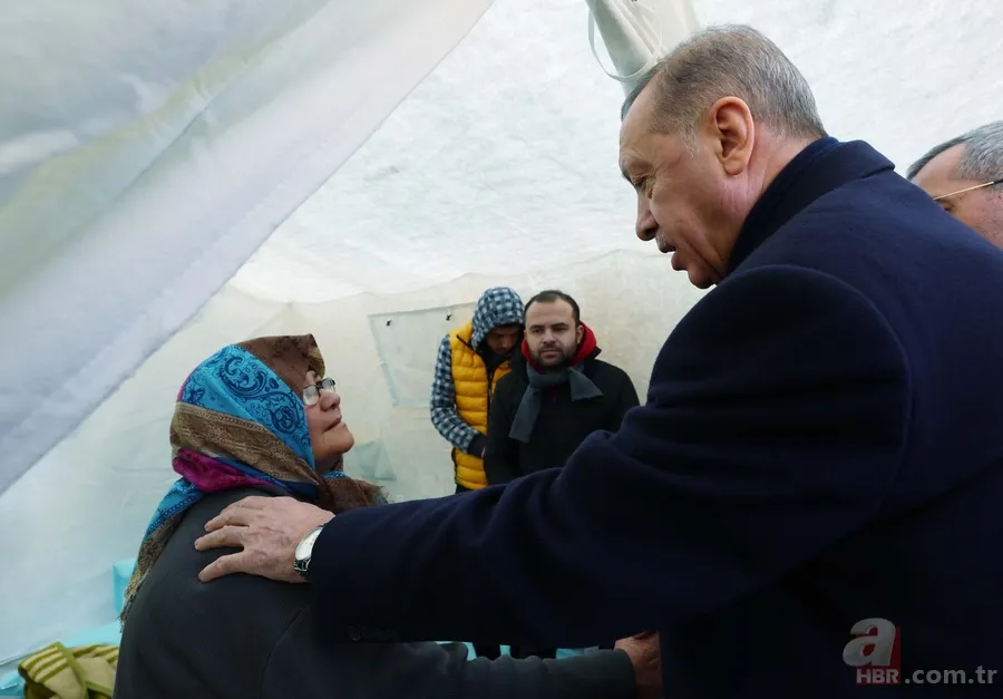 Depremzede vatandaştan Başkan Erdoğan'a duygulandıran sözler: "Ne kadar da musibet gelse sevmekten vazgeçmeyeceğiz" 10