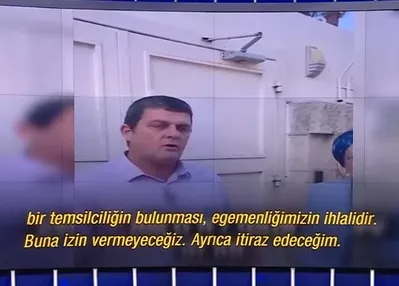 Kudüs Başkonsolosluğu önünde provokasyon!