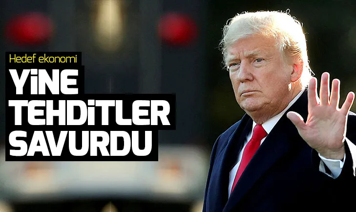 ABD Başkanı Trump, Çini yine tehdit etti! Cevap gecikmedi