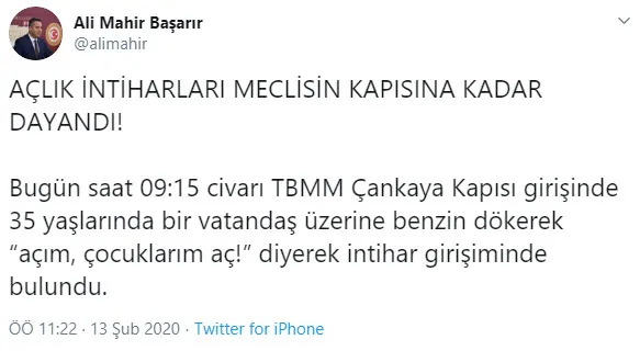 TBMM önünde intiharın perde arkası ortaya çıktı