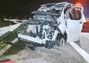 Zırhlı araç kaza yaptı altınlar ortadan kayboldu!